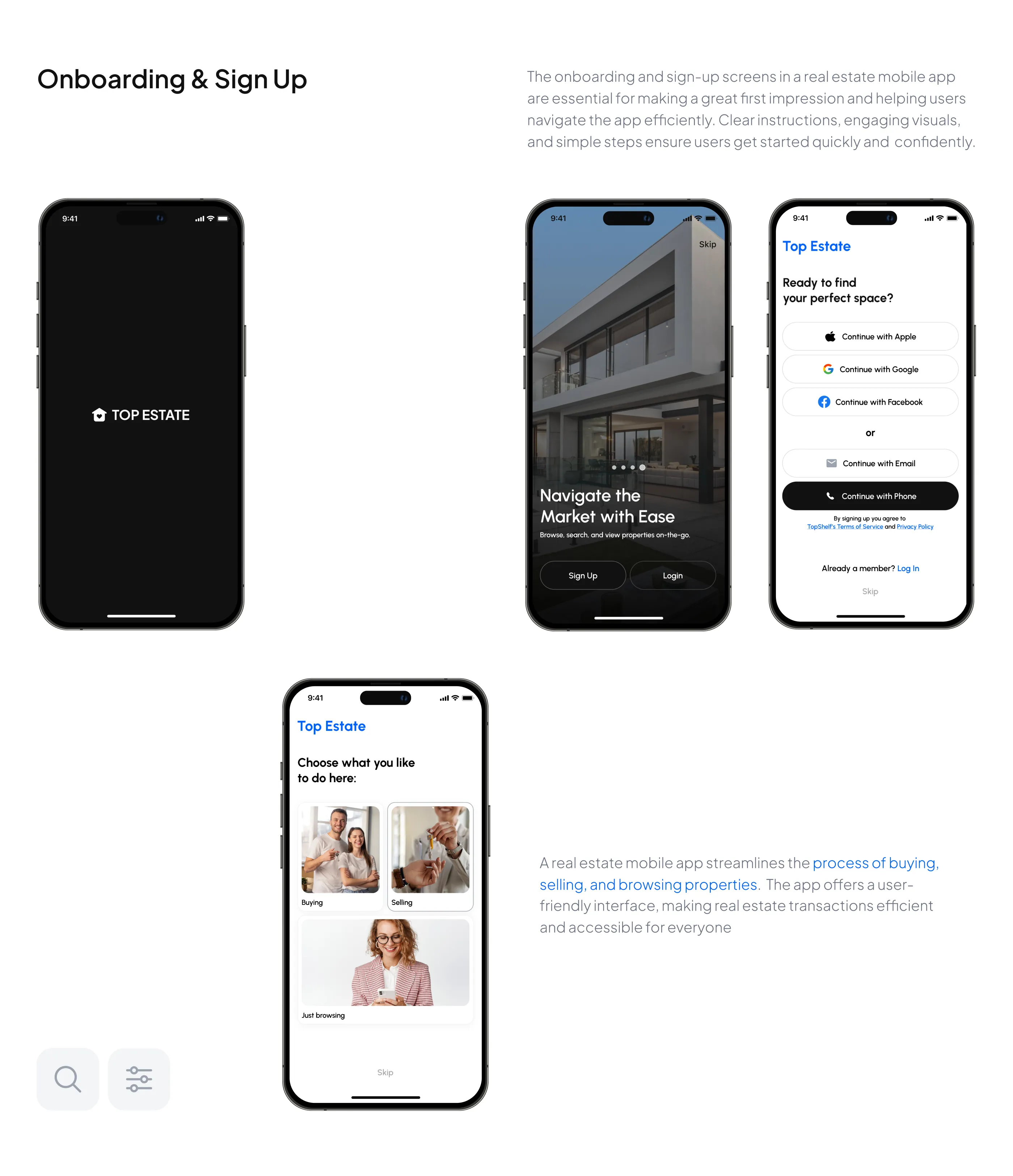 Top Estate - Real Estate Revolution App