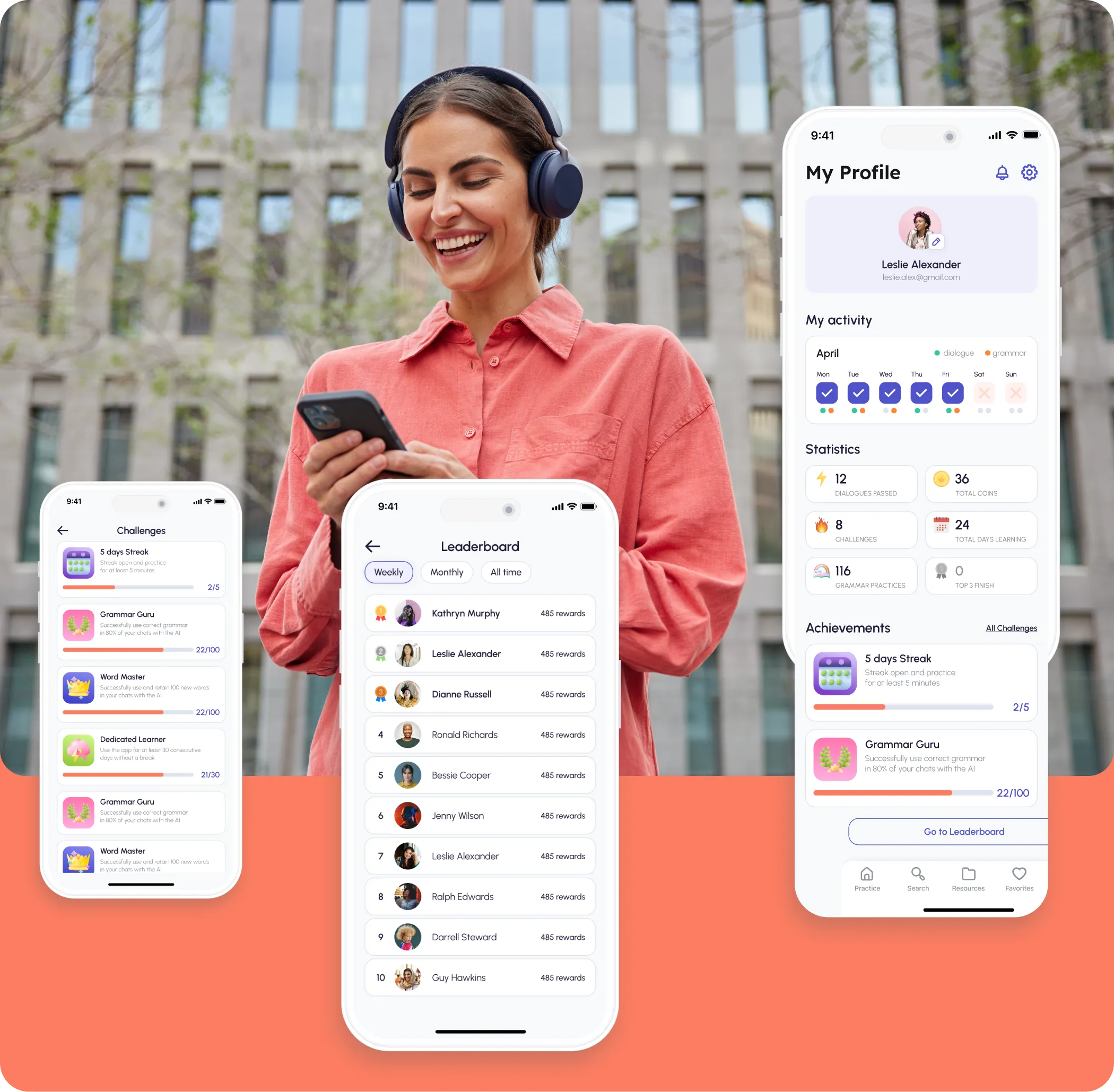 Speakly AI Language Learning Mobile App