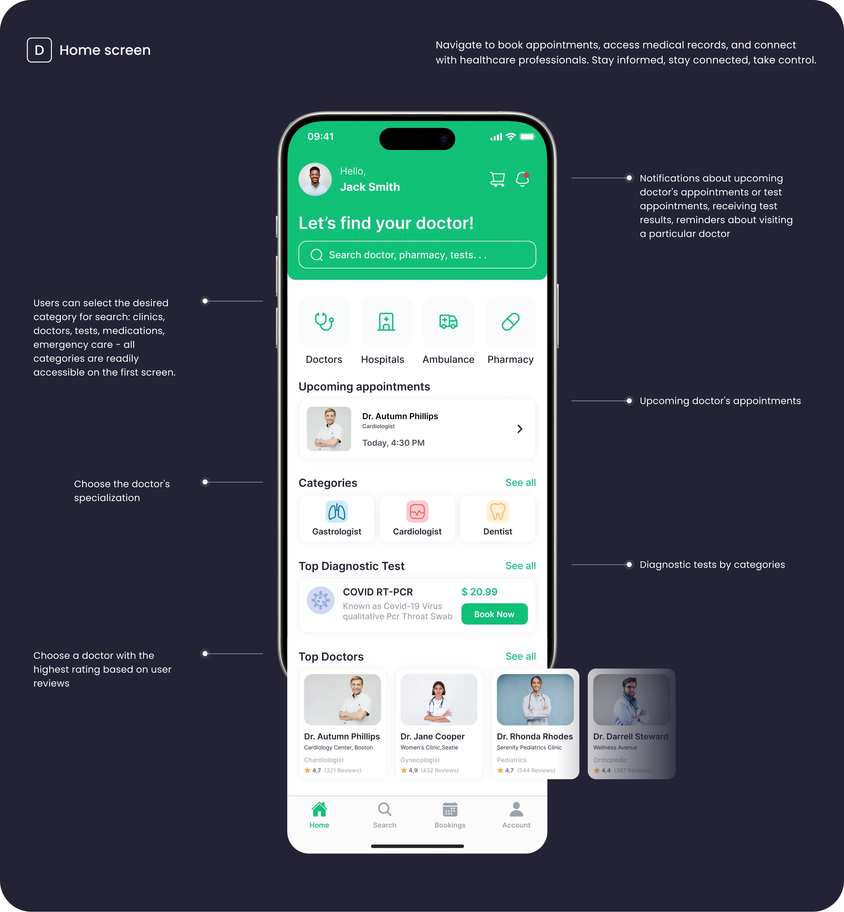 Medinect - Telemedicine mobile app