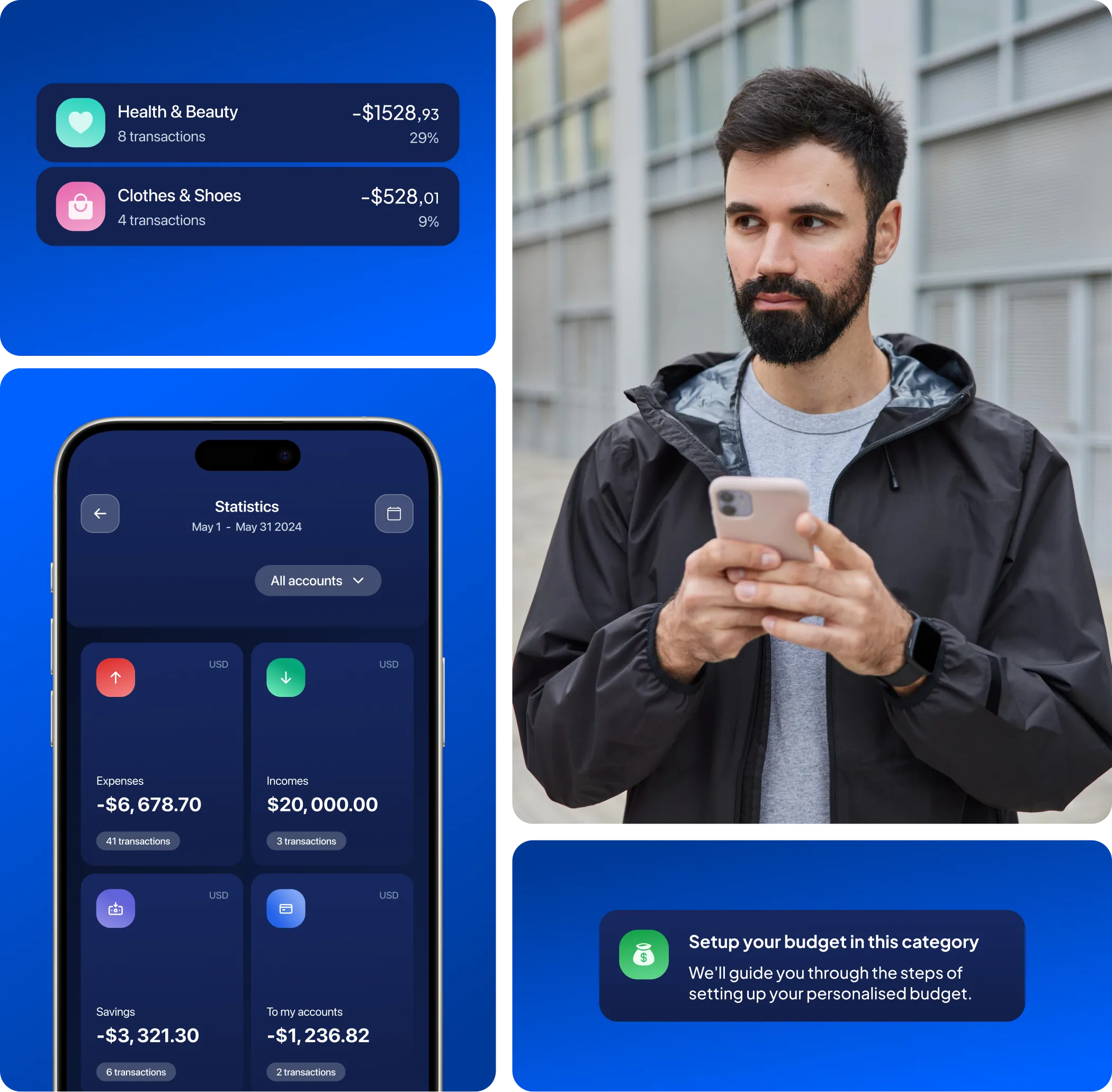 Online banking & Personal finance manager