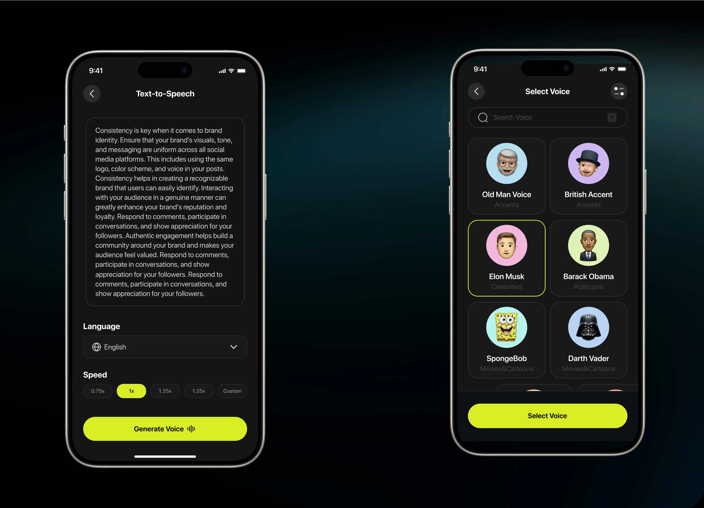 AI Text-to-Speech App