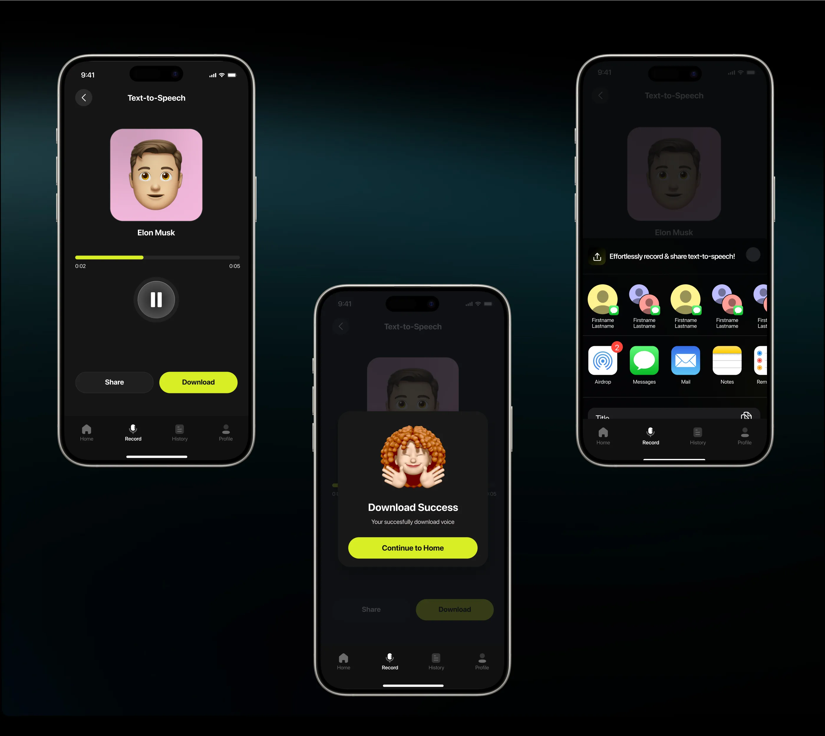AI Text-to-Speech App