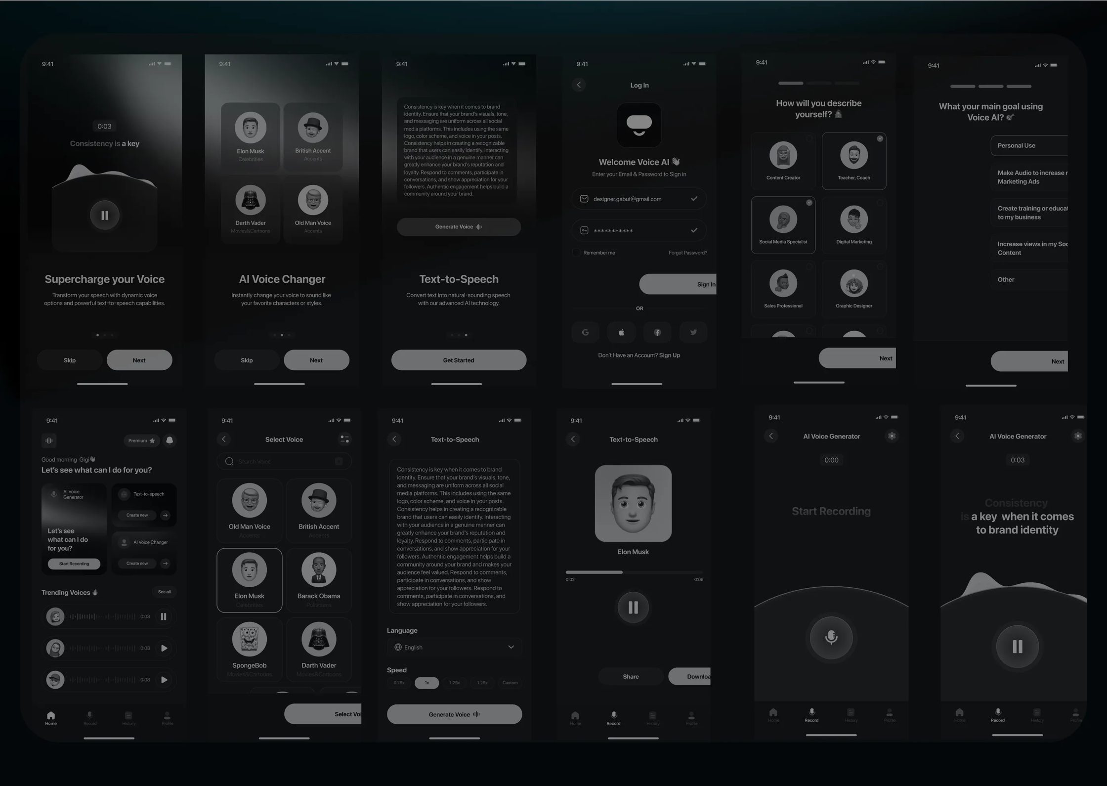 AI Text-to-Speech App