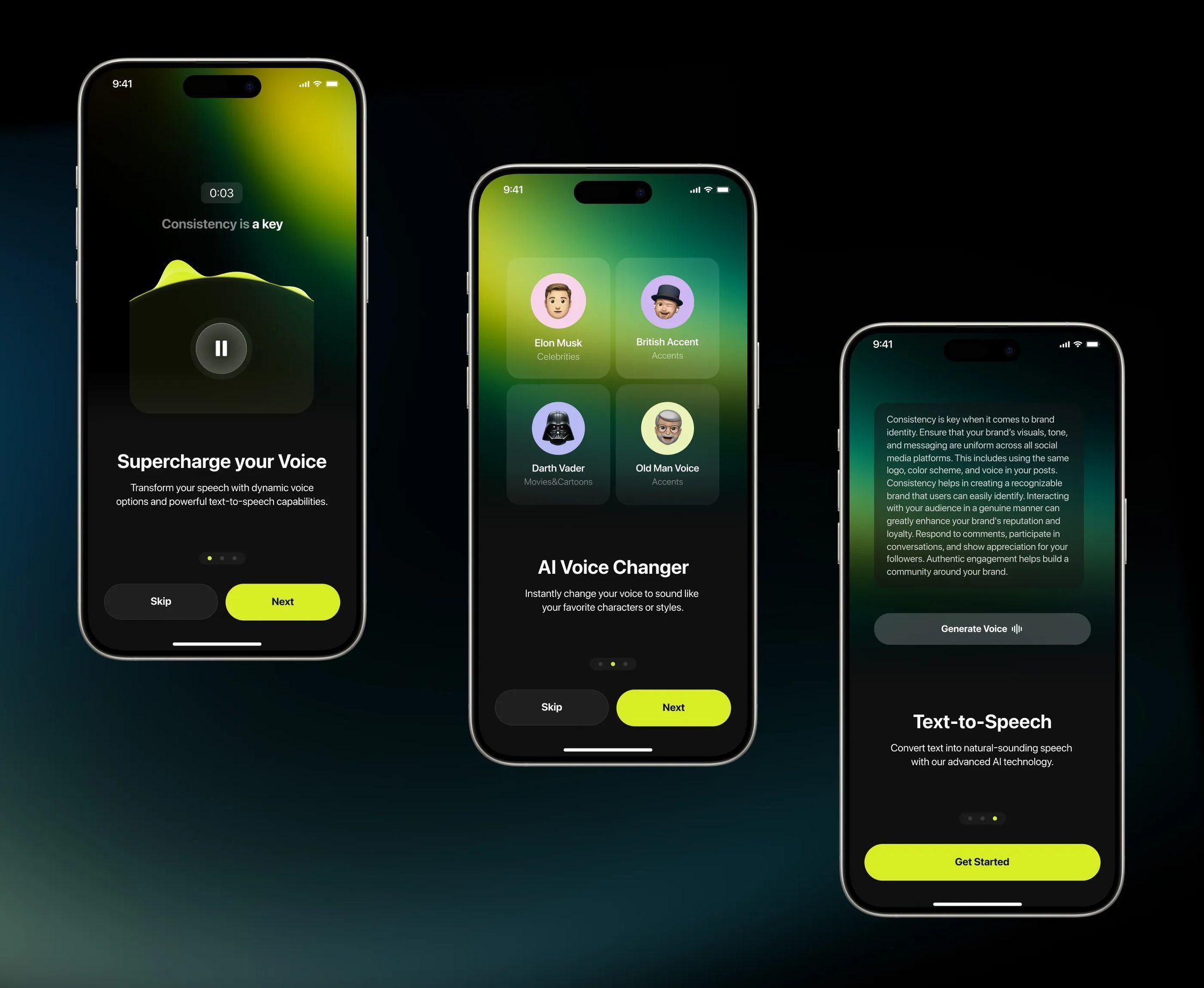AI Text-to-Speech App
