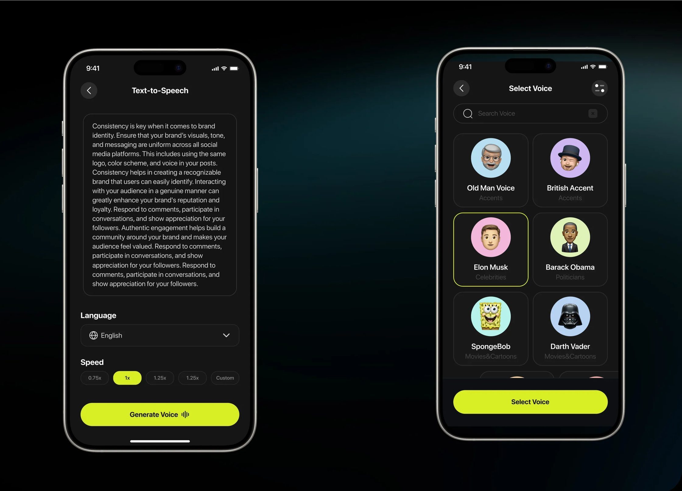 AI Text-to-Speech App