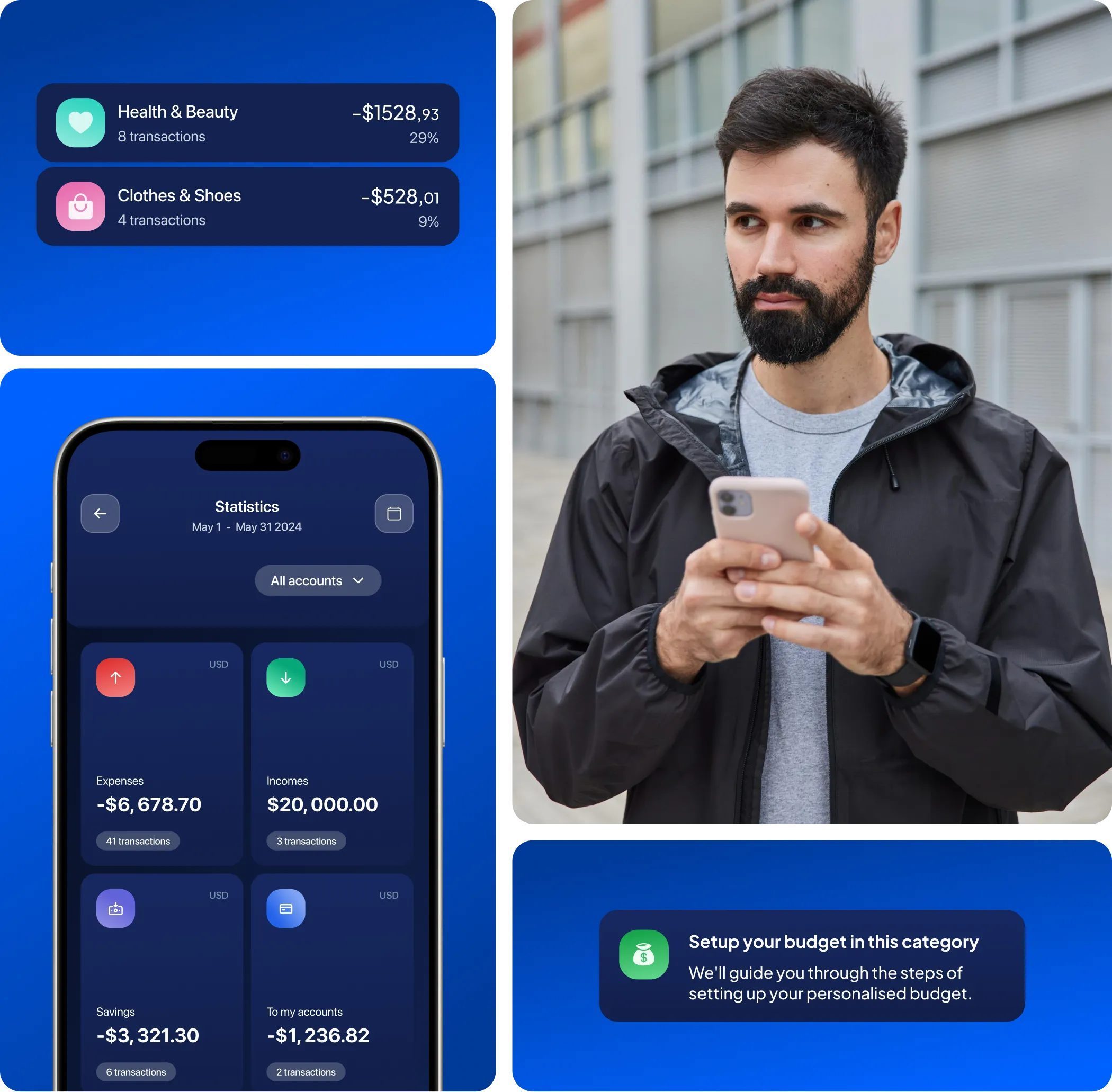 Online banking & Personal finance manager