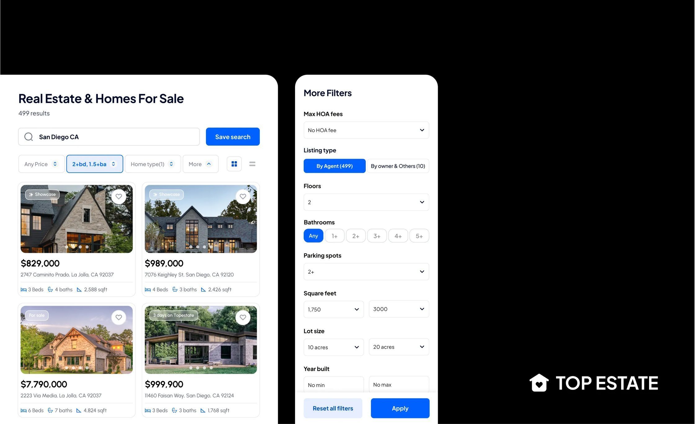 Top Estate - Real Estate Revolution App